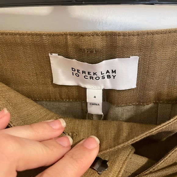 Derek Lam 10 Crosby Cropped Flare Pants - Picture 11 of 13